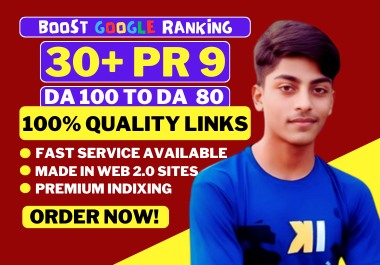 I will create 70 high page rank pr da google seo backlinks dofollow pr9 traffic links