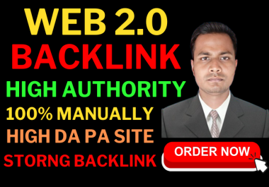Perfect 160 web2.0 backlink with high quality for your site