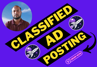 55+ classified ad posting backlinks top DA PA