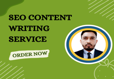 I will provide Unique SEO Content Writing Service