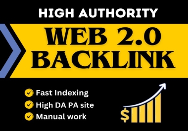 I will manually do 65 High Quality web2.0 Backlinks