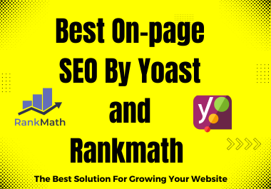 I will do On-page SEO to rank Your website.