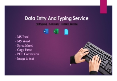 Efficient Data Maestro Your Expert Data Entry Freelancer
