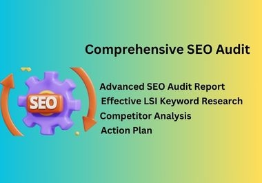 I will do profitable Keyword Research,  Competitor Analysis and Website SEO Audit.