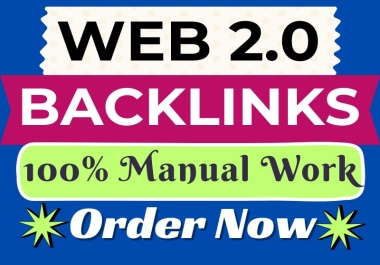 I Will Submit 60 Web 2.0 Backlinks with 20 mix backlinks on a High Quality DA PA Site.