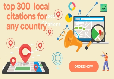 top 300 high quality local citation for all countries
