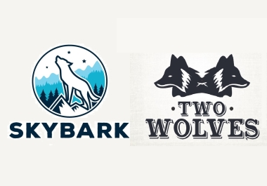I will do design awesome wolf logo with unlimited revision in 12 hours