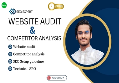 I will provide advance website SEO audit and competit...