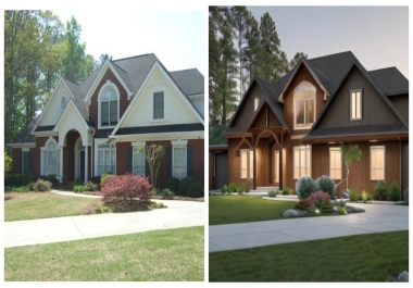 I will do exterior and interior professional renders