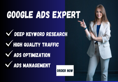 I will setup manage and optimize your google ads ppc campaign