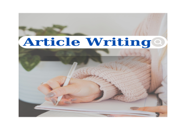 Write an Article of 500 Words on any Topic