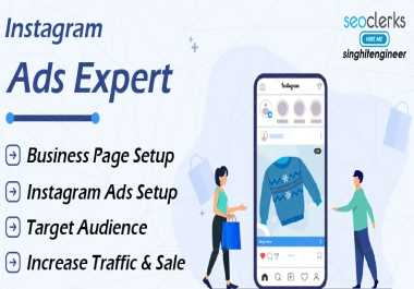 I Will Setup Your Instagram Business Page and Instagram Ads Campaign