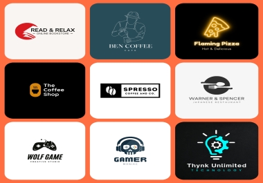 I will do a professional and creative logos with unlimited revisions