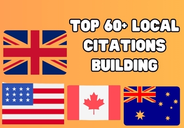 Free top 60+ Local citations business listing directory submission USA,  UK,  Australia,  Canada