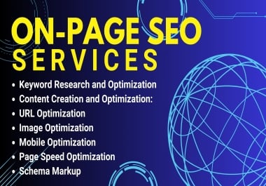 Expert On-Page SEO Services On Site SEO Service