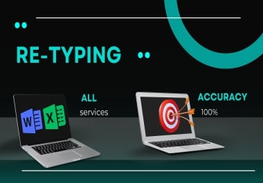 Professional Retyping Services for Accurate and Timely Data Transcription
