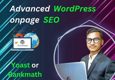 I will do advanced Wordpress on page seo by Yoast or Rank math seo plugin