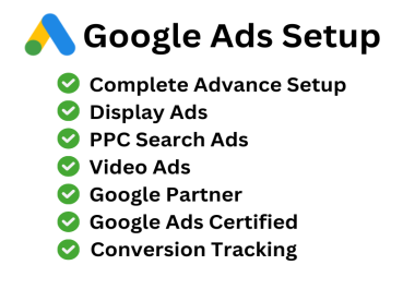 I Will Setup Google PPC or display ads or video ads campaign