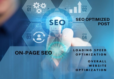 Keyword Research, Website Audit & Competitor Analysis, On-Page SEO