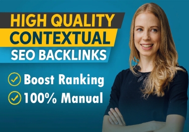 Improve your Ranking with my 20 high quality contextual seo dofollow backlinks