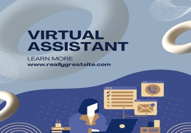 I will be virtual assistant copy paste,  data entry and web research