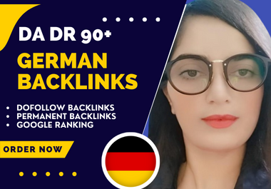I will provide high authority dofollow SEO german backlinks from premium sites