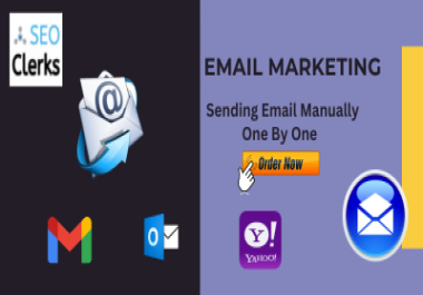 Sending Email Manually One by one - 500 Email = 5$