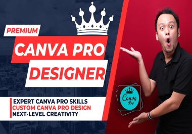 I will create attractive & professional canva pro designs