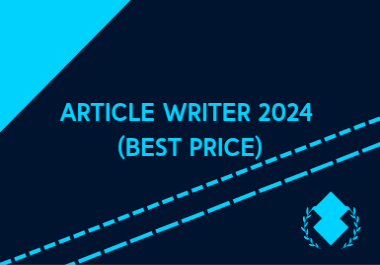 Article Writer 2024 the writer you need for your article