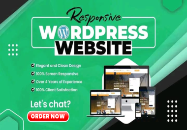 Wordpress Website Developer By using Elementor Pro page Builder