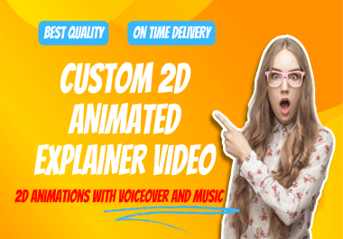 create a engaging 2d animated explainer video