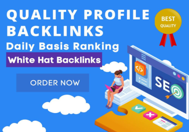 You Will get profile backlink | Off-Page SEO | High Traffic Backlinks | Authority Link Building