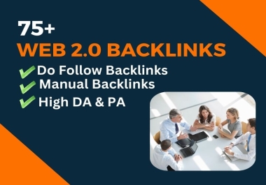 I will manually create 65+ Web 2.0 Backlinks