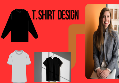 I will create great T shirt Design for you.