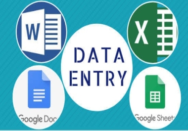 Data Entry professional for your every Data