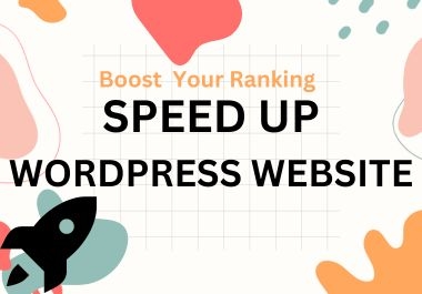 i will do wordpress and page speed optimization for google rank your page
