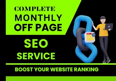 I will do SEO Backlink with high da backlinks for better website ranking