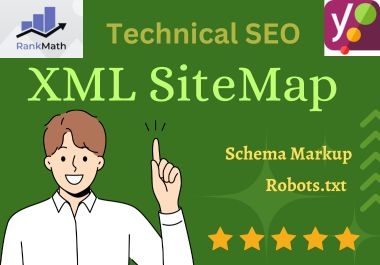 I will set up XML Sitemap and Schema Markup.
