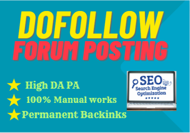 40 Forum Backinks for your websites