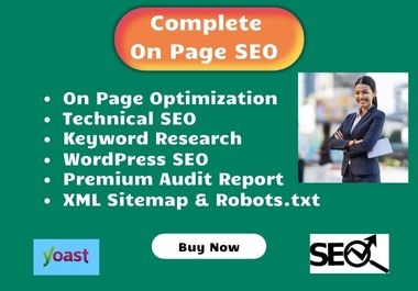 I will do complete seo for boost up your website