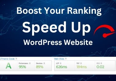 I will speedup your page and improve ranked your page