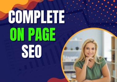 I will do complete on page and technial SEO for shopify,  wix, wordpress,  webflow