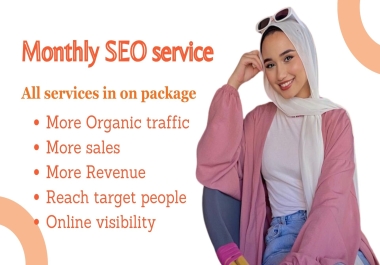 Elevate Your Online Presence with my Monthly SEO Mastery