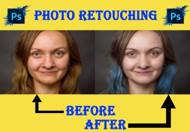 I can do High-end photo retouching job