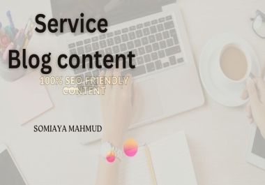 Providing Seo optimized content and article writing service