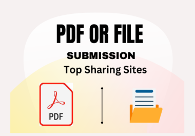 Manual 70 PDF Submission on High DA PA sites