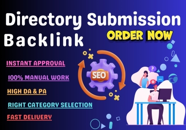 I will do 150 directory submission backlinks for website.