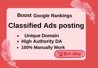 Boost Your Website for Google Rankings with Classified Ads Posting