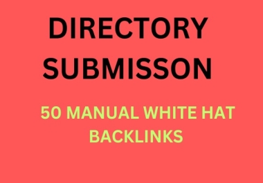 I will do 40 Directory Submission High Domains Authority Safe Seo backlinks From - White Hat SEO