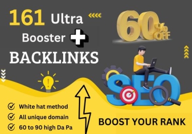 Boost Your Ranking with 160+ Unique Ultra Strong Booster Backlinks 2K24 Updet